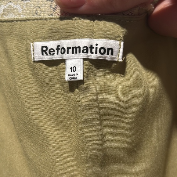REFORMATION linen tank top - Picture 2 of 5